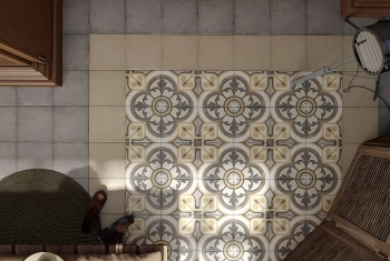 Керамогранит EQUIPE Art Nouveau INSPIRE GREY 20х20 24415