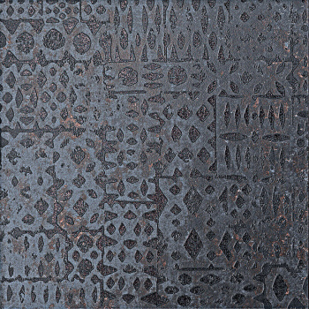 Керамогранит 1062873 Decori Costruire Lamiera Mix Nero 25х25