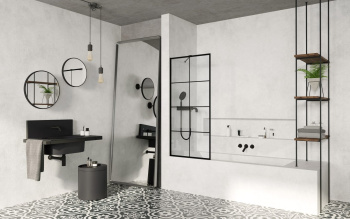 Шторка для ванны Radaway Modo PNJ Black 100 Factory 10006100-54-55