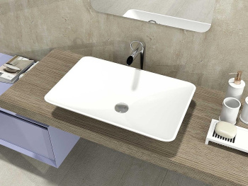 Раковина-чаша Montebianco Stelvio Quattro 60 12205 Белая матовая