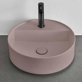 Раковина накладная Cielo Shui Comfort SHCOLATF CP 45 см розовый