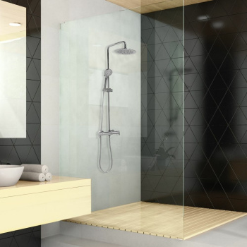 Душевая система Ramonsoler Blautherm термостатическая с регулировкой высоты 937415RP300