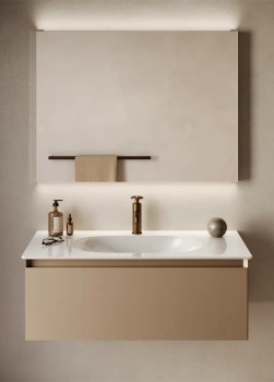 Раковина 125×50 Catalano Sfera Cemento satinato 0521260023