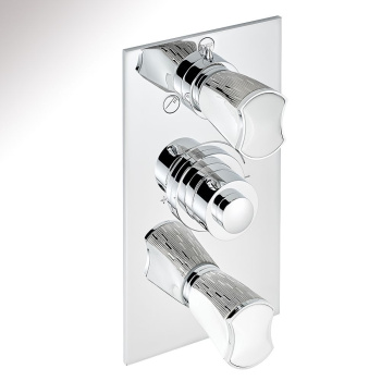 Смеситель для душа THG Porcelain Blanche Decor Platine U2E-A02-5540BE хром