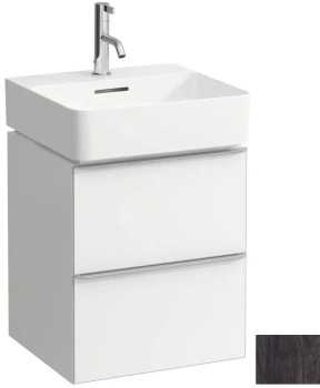 База под раковину LAUFEN SPACE 4.1010.2.160.103.1 - темный вяз-103/ручка-алюминий 43.5*41*52h