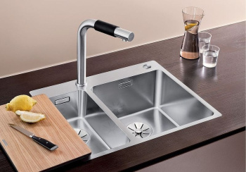 Кухонная мойка Blanco Andano 340/180-IF/A 525247 Полированная сталь