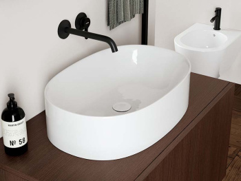 Раковина накладная Scarabeo SKINNY 5408