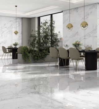 Плитка N30021 Sabine Ci White Brillo 33.3x90