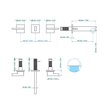 Смеситель для раковины THG Icon-x Metal à Manettes U7H-F01-40GB полированное золото