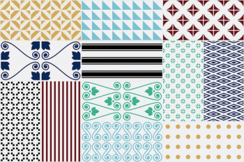 Плитка Clichy Blanco Mix 10x20