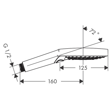 Лейка для душа Hansgrohe Raindance Select 26531000