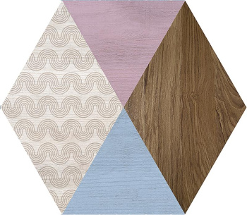 Керамогранит Art Deco Hexa 23,2x26,7