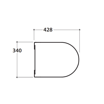 Крышка-сиденье Globo Mode для унитаза с системой soft close цвет bi (Bianco) ME020BI