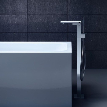 Axor MyEdition Смеситель для ванны, напольный, на 1 отв., излив 245мм., внешняя часть, цвет: хром/зе