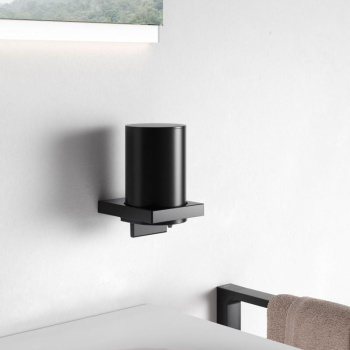 Дозатор для жидкого мыла Keuco Edition 11 11152379000 нажимной, 180 мл, черный матовый