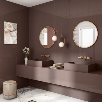 Керамогранит Motto 15mm Walnut Glossy 80x240 см N100145