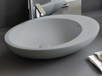 Раковина накладная Cielo Le Giare LGLA60 BR 60 см серый