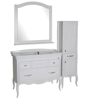 Комплект мебели для ванной ASB-Woodline Модерн 105см 1124601