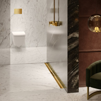 Душевой лоток Tece Tecedrainprofile 90 670902 золото