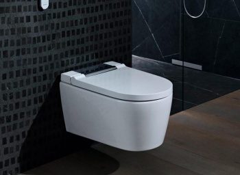 Унитаз-биде подвесной Geberit AquaClean Sela 146.224.11.1 панель белая