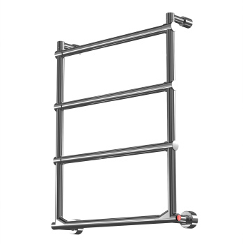 Полотенцесушитель электрический Margaroli Sole 5124704GOB 64x52 правый золото