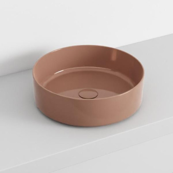 Раковина накладная Cielo Shui Comfort SHCOLAO40 NI 40 см коричневый