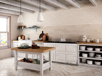 Керамогранит Rev. Bricktrend White 8.15x33.15