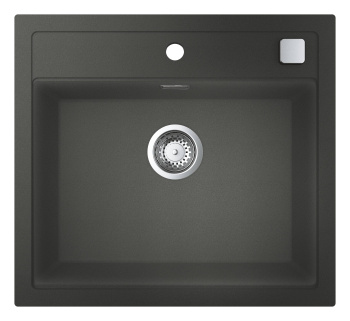 Мойка GROHE K700 с одной чашей, 560 x 510 мм, серый гранит 31651AT0