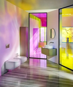 Подвесное биде Laufen Sonar 8.3034.1.757.302.1 белый блестящий 36*54 см