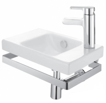 Полотенцедержатель Jacob Delafon Odeon Up E4692-39R 40 серый металл