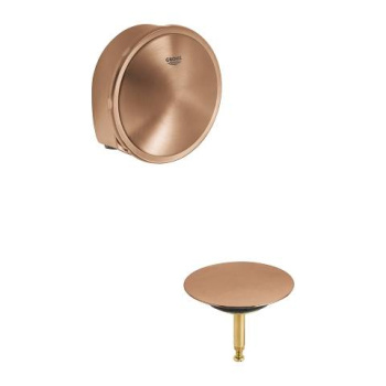 Наливной, сливной и переливной гарнитур GROHE Talentofill, внешняя часть, теплый закат матовый 19952DL0