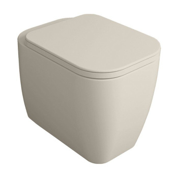 Крышка сиденье для унитаза Simas Henges HE004 sabbia matt/cr с микролифтом коричневый