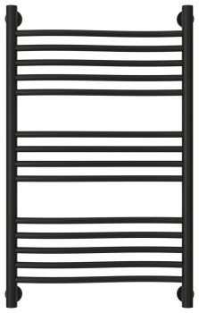 Полотенцесушитель водяной Сунержа Флюид+ 800х500 31-0222-8050 матовый черный