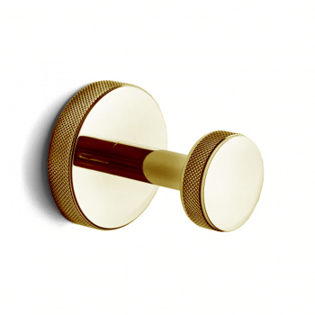 3SC Ribbon Крючок одинарный, цвет: oro opaco RB12GO