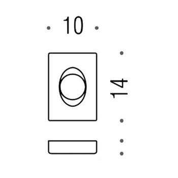 Диспенсер для санитарных пакетов Colombo Complementi 10х14см., хром B9982.CR