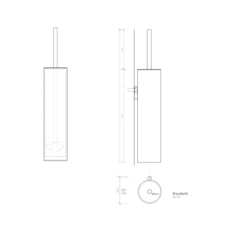 Туалетный ершик Decor Walther Mikado 521300 хром