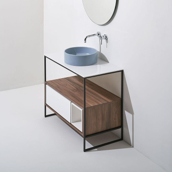 Тумба под раковину подвесная Simas Foriu FOSS80 80x15 см черный