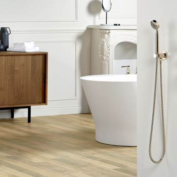 Душевой набор с ручным душем THG Les Ondes G8A-F31-54 soft matt gold