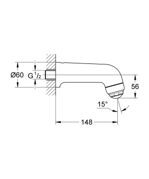 Верхний душ Grohe Relexa Plus 28089000