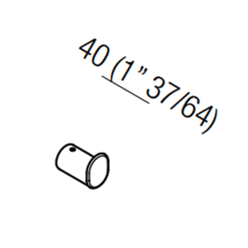 Крючок Agape Dot line подвесной, черный ADTL0458N