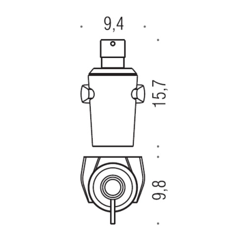 Дозатор для жидкого мыла Colombo Road подвесной, хром/матовое стекло B9338.CR-VAN