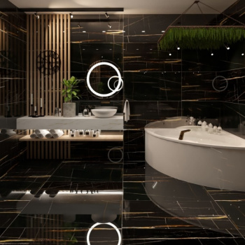 Керамогранит Sahara Noir Rect 60x120