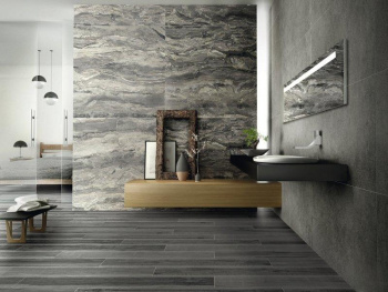 Ступени Orobico Dcha. Grigio плинтус правый 7.5x60