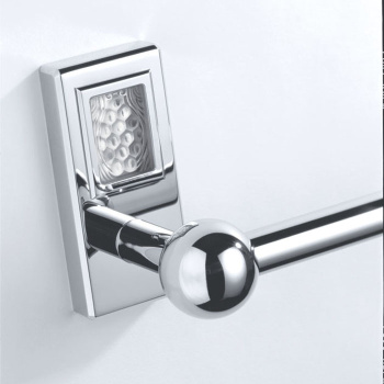 Полотенцедержатель THG Metropolis Cristal Clair A Manettes A2B-A02-514/60 хром
