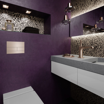 Клавиша смыва Tece Square II 9240847 золото