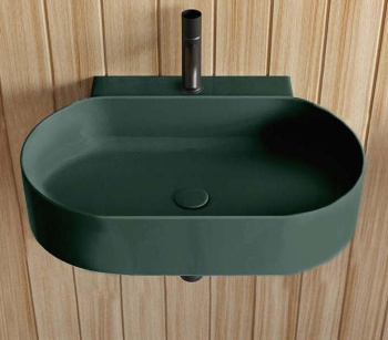 Раковина подвесная Cielo Mare MRLS60 MU 60 см зеленый