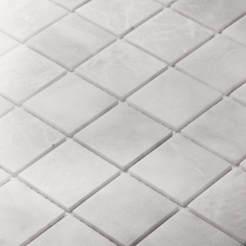 Мозаика натуральный мрамор Starmosaic Classic 48x48 White Polished (jmst058) 305x305x4 шт