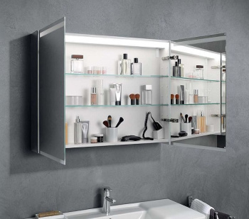Зеркальный шкаф Geberit Option 90 500.583.00.1 с подсветкой с сенсорным выключателем
