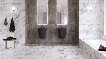 Керамогранит Vitra Marble-X Бреча Капрайа Белый 60x120 см K949747LPR01VTEP
