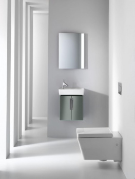 Тумба под раковину 40 см Jacob Delafon Reve EB1138-442 серый антрацит лак